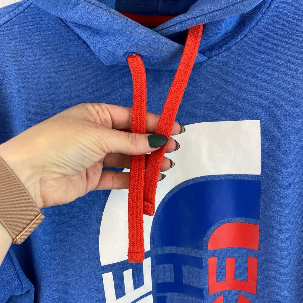 The North Face Blue RU Half Dome 2014 Sochi Olympics Hoodie Sweatshirt Size Med - Picture 6 of 12